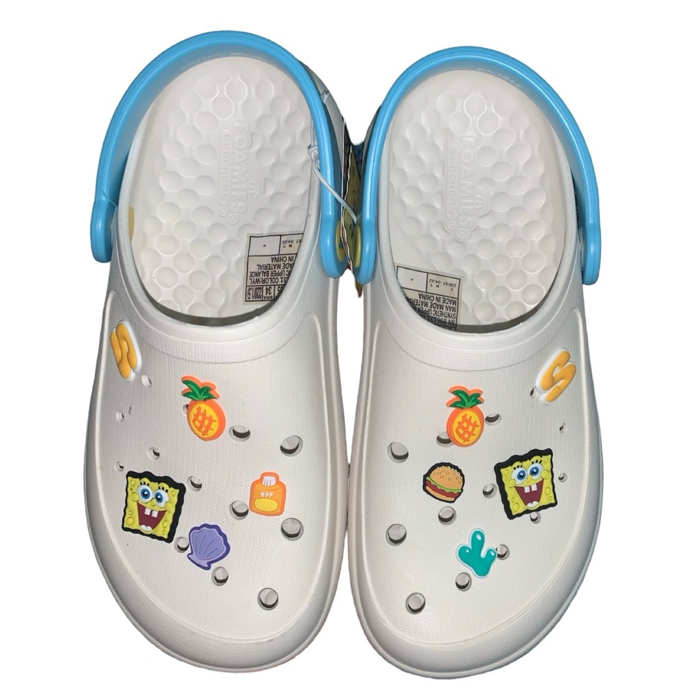 NWT SKETCHERS FOAMIES SPONGE BOB